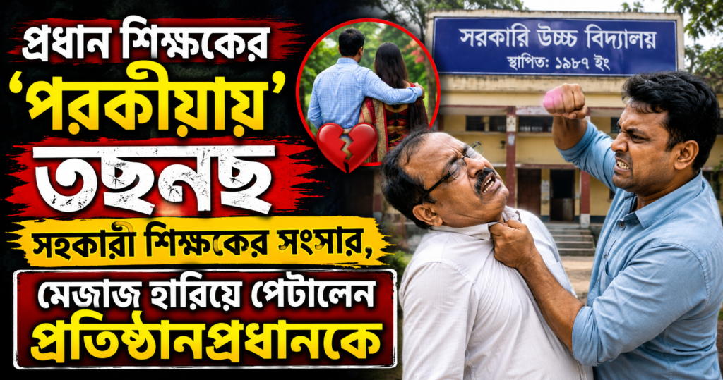 প্রধান শিক্ষকের ‘পরকীয়ায়’